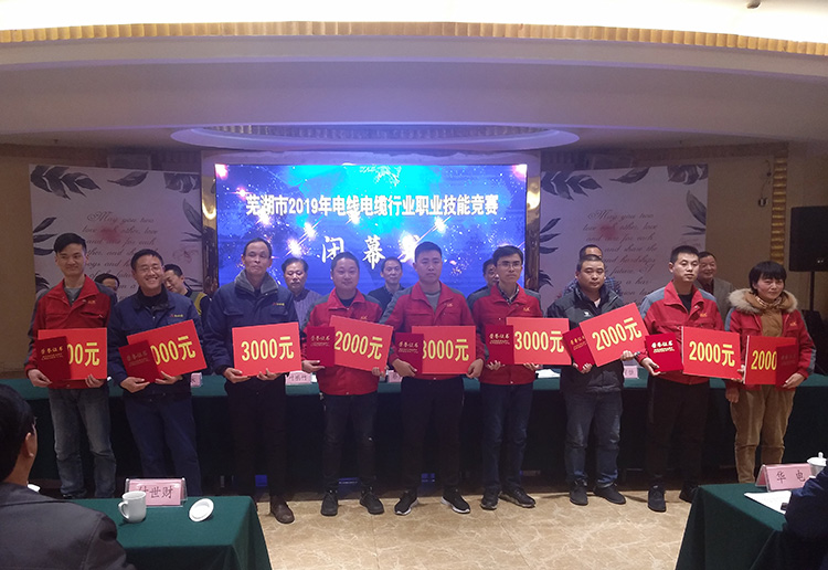 蕪湖市2019年電線電纜行業(yè)職業(yè)技能競賽